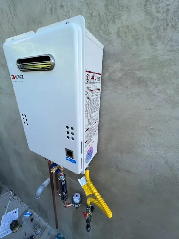 Tankless water heater installation for Ramona Park homes